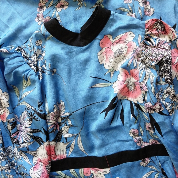 🔥LAST 1🔥NWT LIQUORISH ORIENTAL PRINT MIDI DRESS - Picture 10 of 10